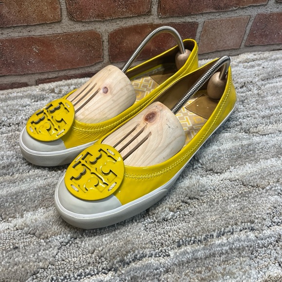 Tory Burch Shoes - Yellow Slip-On Women's Shoes